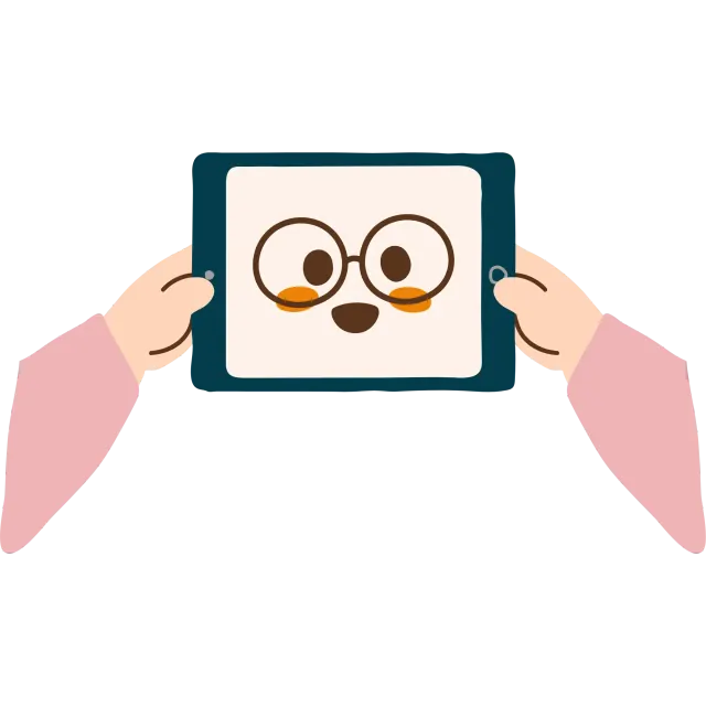 Online Arabic lesson illustration